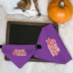 I'm a Lover Not a Biter Pet Bandana Collar - Funny Scarf Collar - Phrase Dog Bandana - Image 7