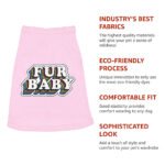 Fur Baby Dog Sleeveless Shirt - Colorful Dog Shirt - Word Art Dog Clothing - Image 8