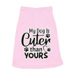 My Dog Is Cuter Than Yours Dog Sleeveless Shirt - Cute Dog Shirt - Art Dog Clothing - Image 2