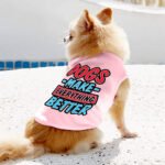 Dogs Make Everything Better Dog Sleeveless Shirt - Print Dog Shirt - Quote Dog Clothing - Image 6