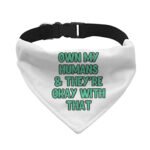Funny Pet Bandana Collar - Printed Scarf Collar - Cool Dog Bandana - Image 2