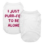 Cute Funny Dog Tank - Creative Dog T-Shirt - Printed Dog Clothing - Image 3