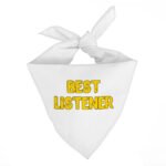 Listener Pet Bandana - Funny Dog Bandana - Cool Pet Scarf - Image 2