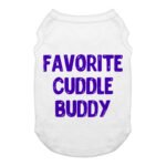 Cuddle Buddy Dog Tank - Kawaii Dog T-Shirt - Cool Design Dog Clothing - Image 2