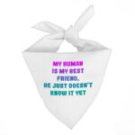 Cute Design Pet Bandana - Creative Dog Bandana - Quote Pet Scarf - Image 2