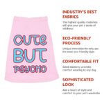 Cute but Psycho Dog Sleeveless Shirt - Beautiful Dog Shirt - Phrase Dog Clothing - Image 8