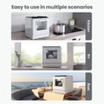 Ecozy Countertop Mini Dishwasher with Built-In Water Tank - Image 8