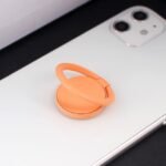 360° Rotatable Magnetic Mobile Phone Finger Ring Stand; Universal Smartphone Holder for Car and Desk Compatibility - Image 3