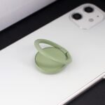 360° Rotatable Magnetic Mobile Phone Finger Ring Stand; Universal Smartphone Holder for Car and Desk Compatibility - Image 2