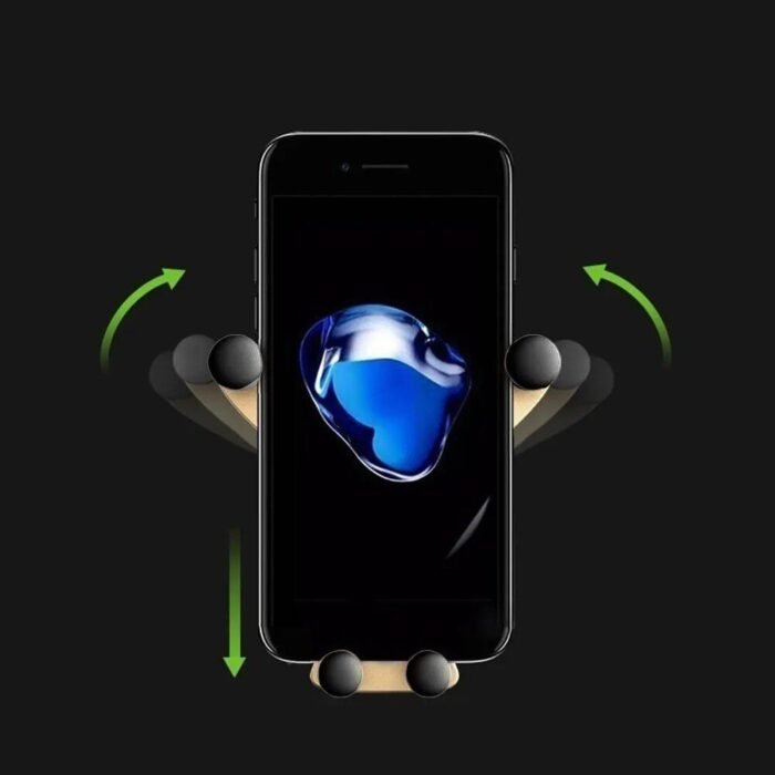 Universal Gravity Air Vent Car Phone Holder for Cellphones and GPS - Image 6