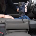 Kia Car Console Front Seat Gap Organizer with Cup, Key & Phone Holder - Image 3
