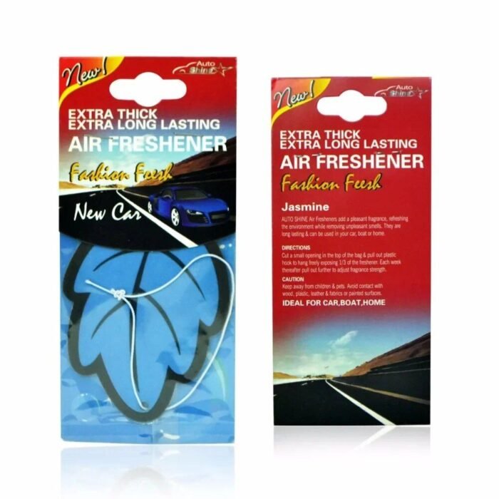 6-Piece Vanilla Scented Leaf-Shaped Car Air Freshener - Image 5
