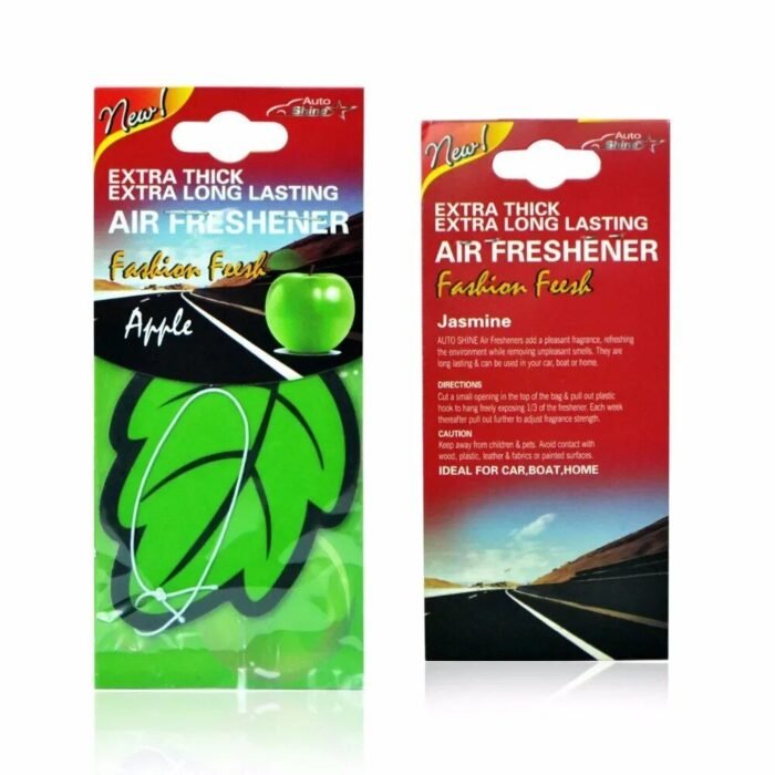 6-Piece Vanilla Scented Leaf-Shaped Car Air Freshener - Image 7