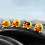 Cute Yellow Duck Car Decoration - Image 2