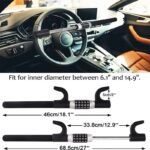 Extendable Keyless Steering Wheel Lock - Image 5