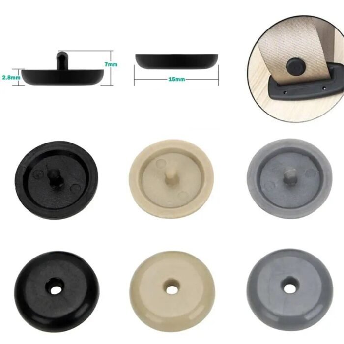 Adjustable Car Seat Belt Stopper Clip Set - Image 6