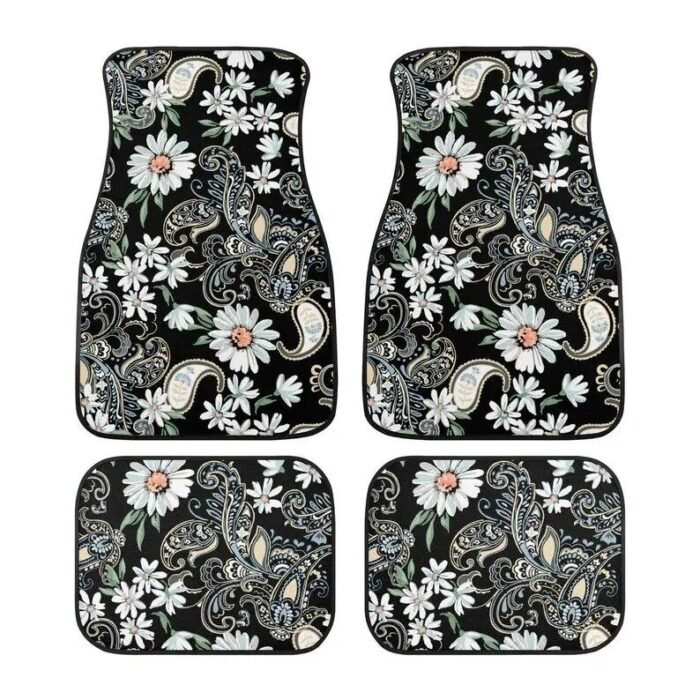 Classic Sunflower Anti-Slip Car Floor Mats - Image 7