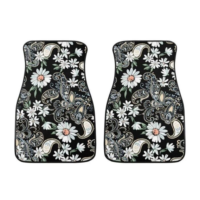 Classic Sunflower Anti-Slip Car Floor Mats - Image 8