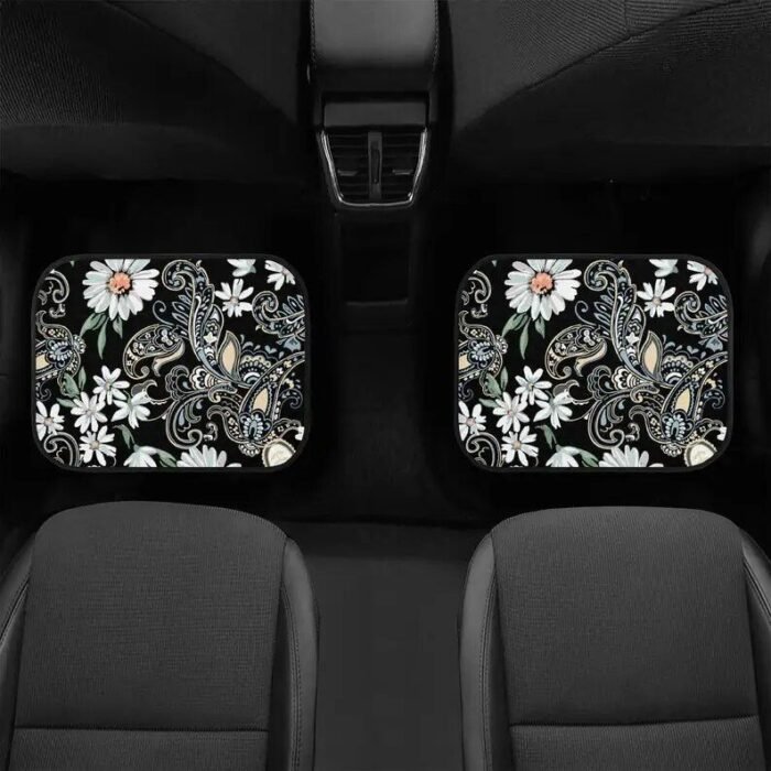 Classic Sunflower Anti-Slip Car Floor Mats - Image 5