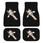 Giraffe Print Universal Car Floor Mats - Image 4