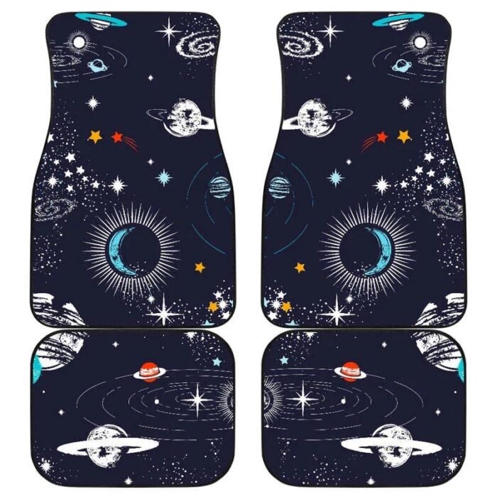 Galactic Outer Space Car Floor Mats - Image 2