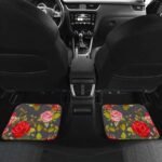 Rose-Blush Floral Car Floor Mats Set (4PCs) - Image 6
