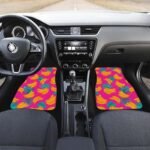 Tropical Pink Banana Print Car Floor Mats - Image 3