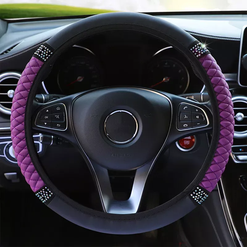 38010-632633.webp Four Seasons Universal Car Steering Wheel Cover - Image 1