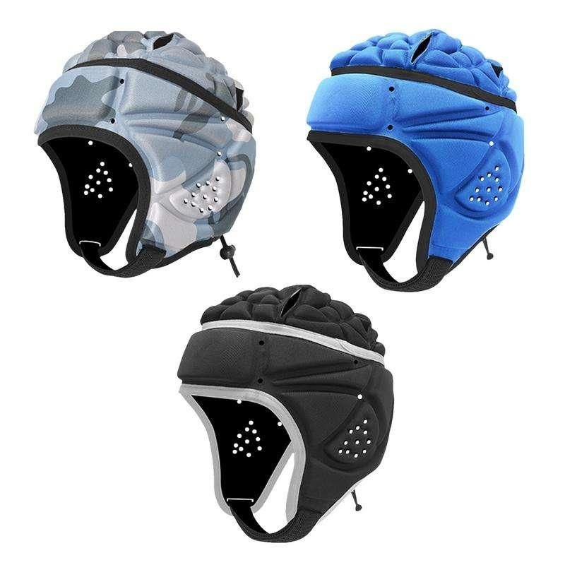 39914-e531c5.jpeg Kids Adjustable Rugby Soccer Goalkeeper Helmet for Outdoor Sports - Image 1