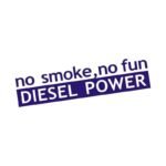 Diesel Power No Smoke No Fun Vinyl Car Sticker – Versatile and Customizable Decal - Image 3