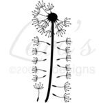 Reflective Dandelion Wind Vinyl Car Decal - Image 4