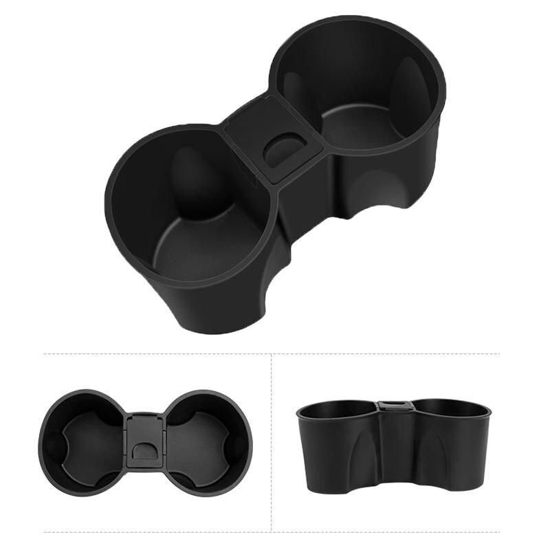 41597-bf69c8.jpeg Waterproof Console Double Hole Cup Holder Insert for 2021 Model 3Y - Image 1
