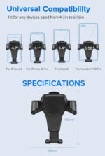 Universal Car Air Vent Phone Holder with Gravity Expansion - Image 6