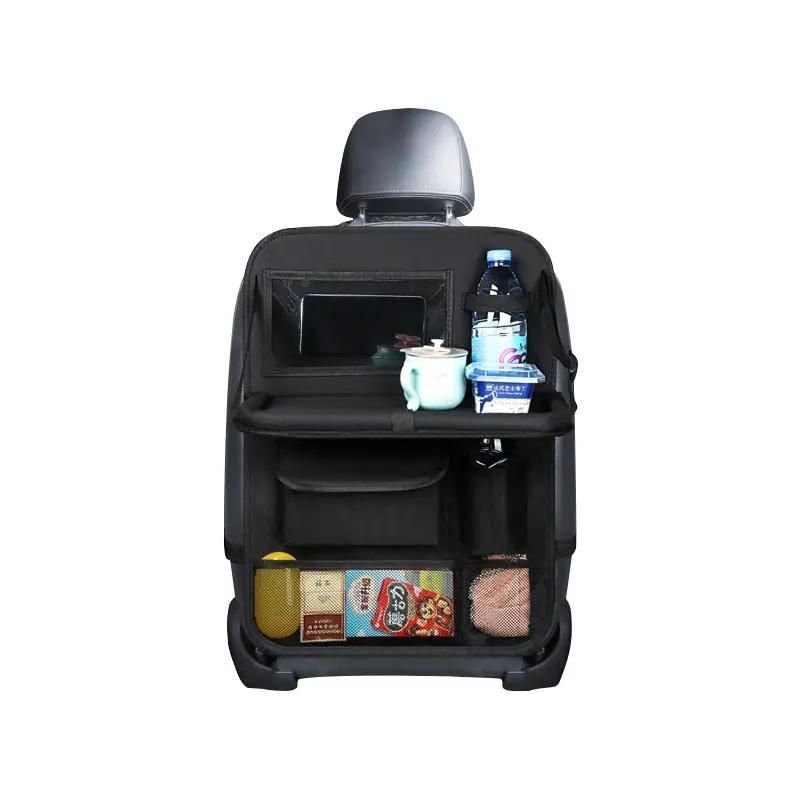 41973-8226c6.jpeg Universal Car Seat Organizer with Tray & Tablet Holder - Image 1