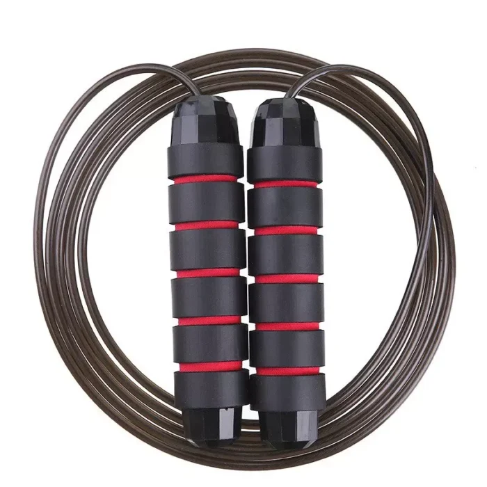 Rapid Speed Adjustable Jump Rope with Foam Handle for Gym & Fitness - Image 1