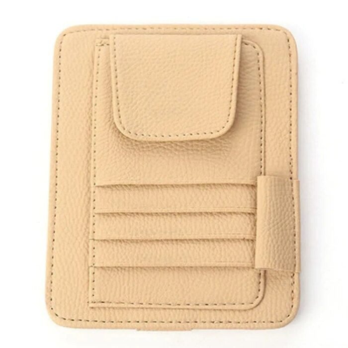 Deluxe Car Sun Visor Multi-Pocket Organizer - Image 5