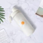 Plastic Water Bottle With Straw - Image 3