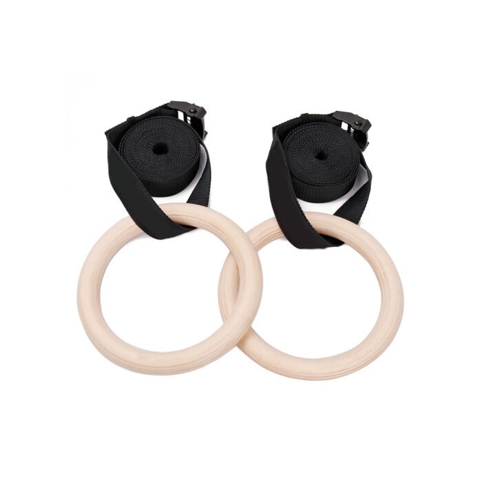 Wooden Gymnastic Rings - Image 4