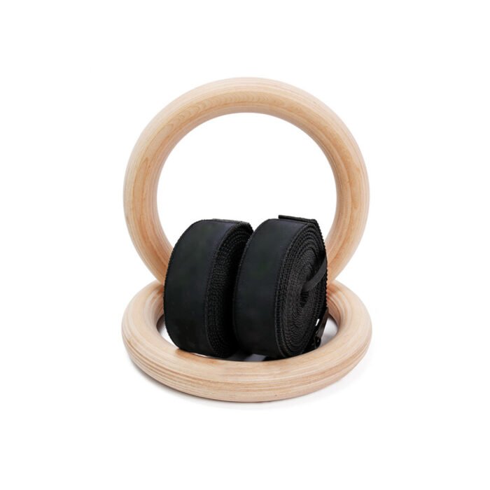Wooden Gymnastic Rings - Image 3