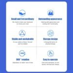 360° Rotatable Anti-Slip Car Phone Mount – Universal Dashboard GPS Holder - Image 7