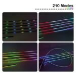 Universal 18-in-1 LED Car Ambient Light Strips with App Control - Image 3