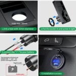 Dual USB Car Charger Socket with Quick Charge 3.0 & Type C - Image 6