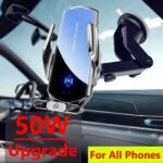 50W Wireless Car Charger with Air Vent Stand & Fast Charging for iPhone & Samsung - Image 7