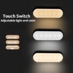 Rechargeable Wireless Car Reading Light with Remote Control - Image 3