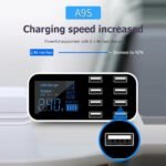 Ultra-Thin 8-Port USB Car Charger with LED Display - Image 3