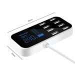 Ultra-Thin 8-Port USB Car Charger with LED Display - Image 7