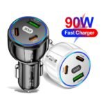 3-Port 90W Fast Car Charger - Image 2