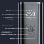 Compact 120W Electric Tire Inflator Portable Air Compressor - Image 9