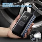 Compact 120W Electric Tire Inflator Portable Air Compressor - Image 6