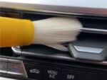 5-Piece Durable PBT White Nylon Hair Car Detailing Brush Set - Image 5